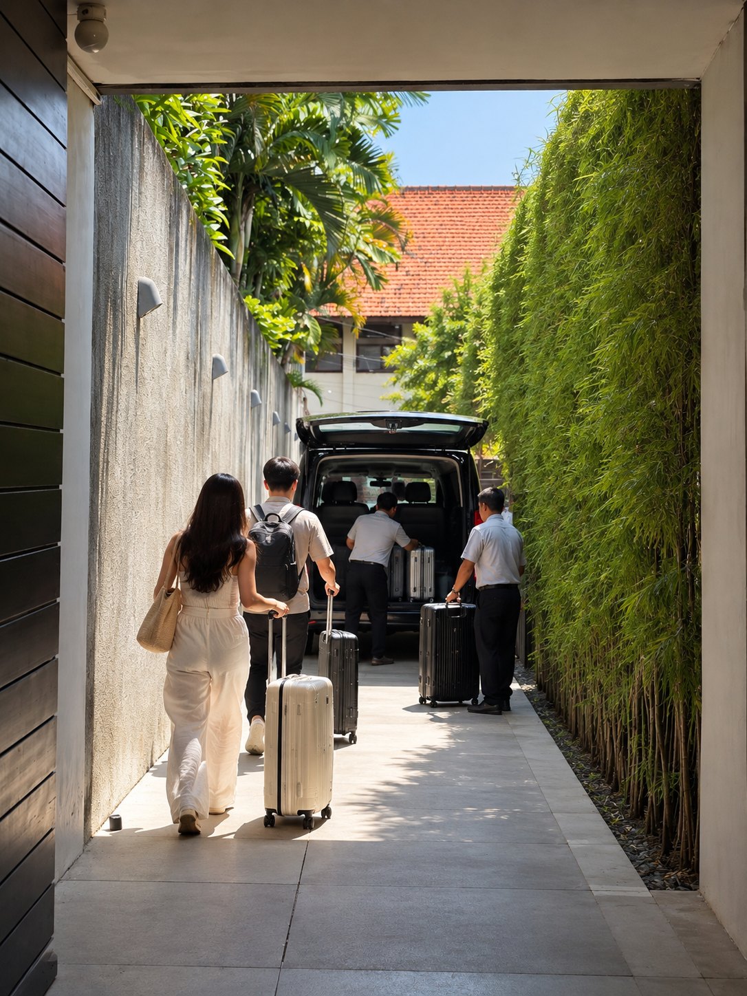 Airport Transfer and Driver at CassaMia Bali villa