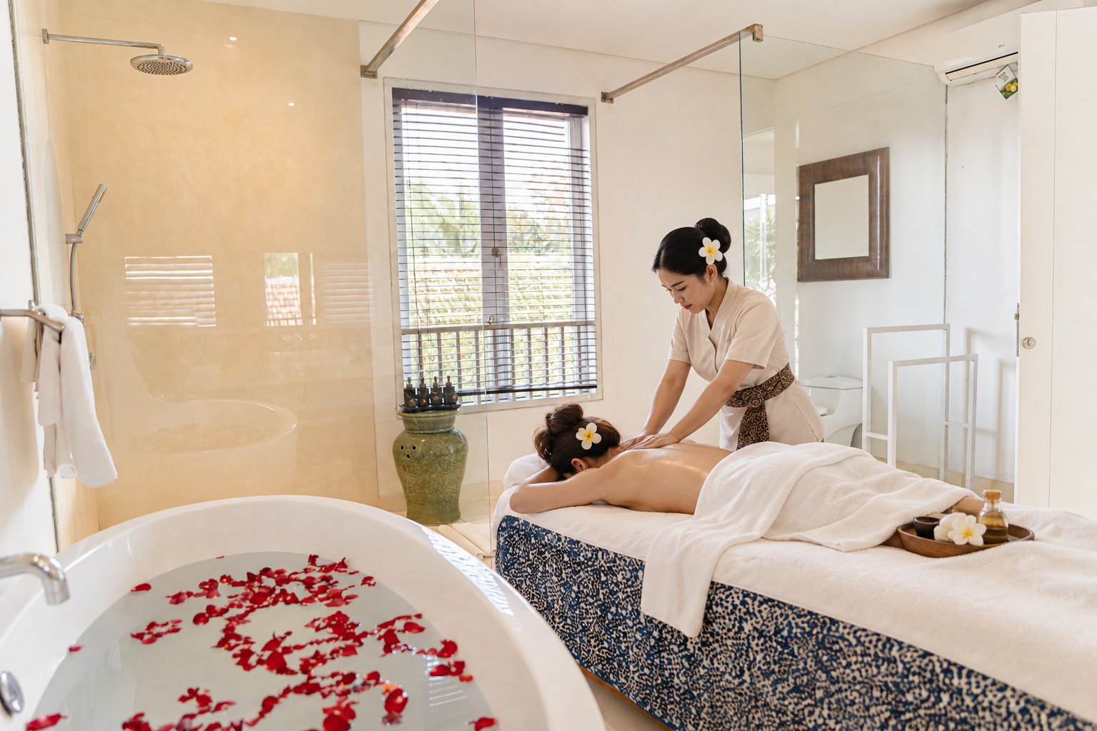 In-Villa Spa and Massage at CassaMia Bali villa